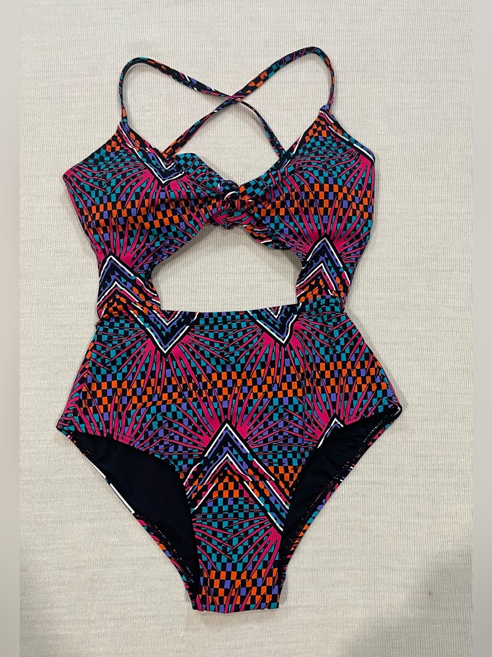 Tart Collections Geometric Cutout Monokini SwimsuitCondition: New With Tags (NWO